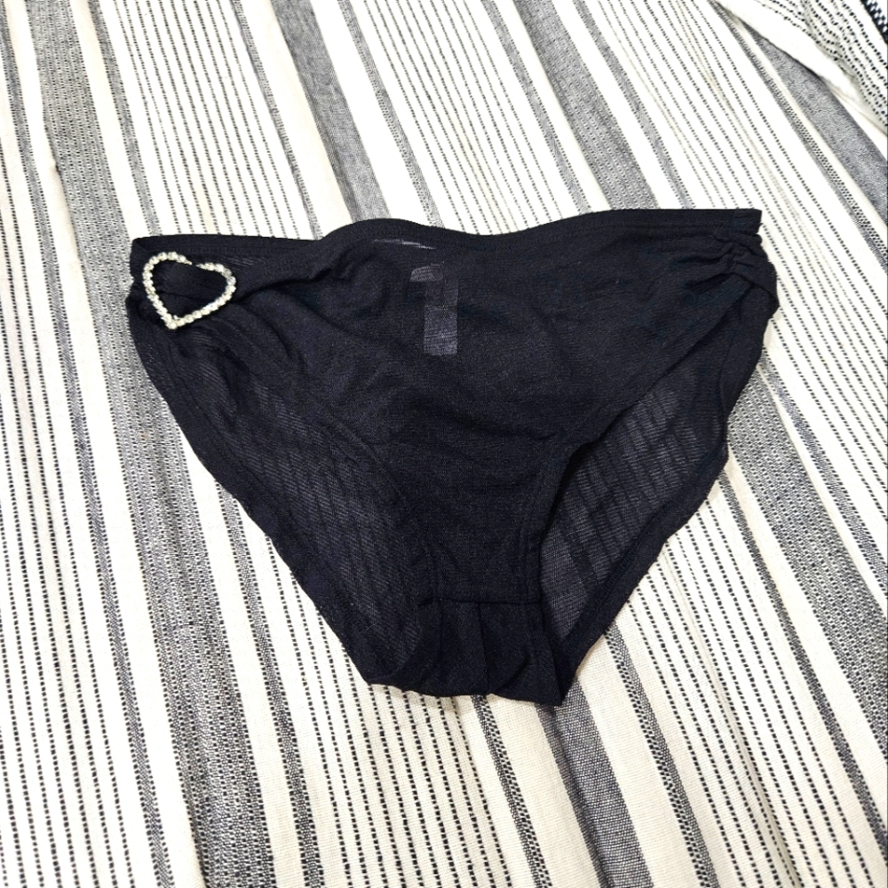 Victoria's Secret Black Sheer Lingerie. NWOT